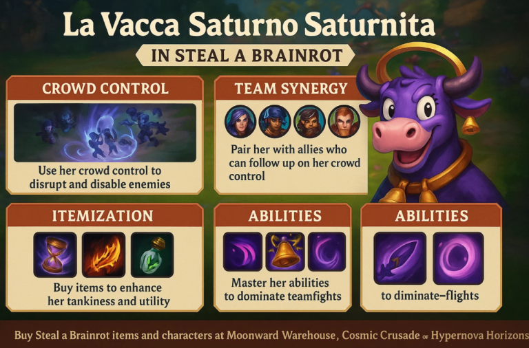 Effective Ways to Use La Vacca Saturno Saturnita in Steal A Brainrot