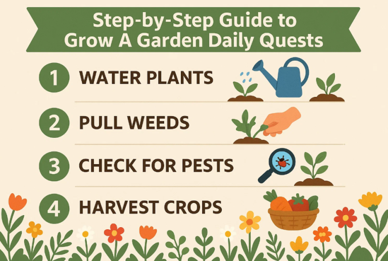 Step-by-Step Guide to Grow A Garden Daily Quests