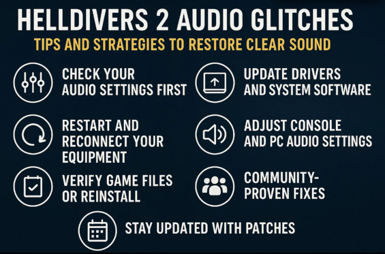 Helldivers 2 Audio Glitches: Tips and Strategies to Restore Clear Sound