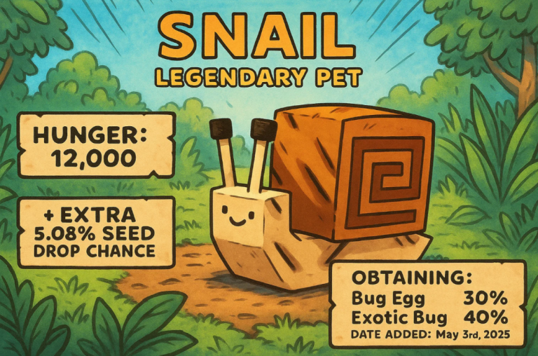 How to Get Snail in Grow a Garden