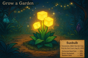 How to Get Sunbulb in Grow a Garden
